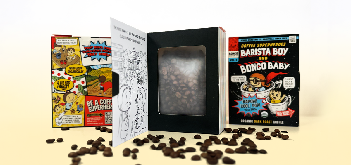 COFFEE SUPERHEROES BY BONGO